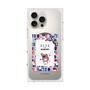 プレミアムスクエアケース with MagSafe［ ELLE×マイメロディ＆クロミ - トリコロールカラーグラフィック5 ］