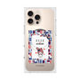 プレミアムスクエアケース with MagSafe［ ELLE×マイメロディ＆クロミ - トリコロールカラーグラフィック5 ］