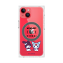 プレミアムスクエアケース with MagSafe［ ELLE×マイメロディ＆クロミ - トリコロールカラーグラフィック8 ］