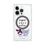 プレミアムスクエアケース with MagSafe［ ELLE×マイメロディ＆クロミ - トリコロールカラーグラフィック8 ］