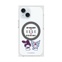 プレミアムスクエアケース with MagSafe［ ELLE×マイメロディ＆クロミ - トリコロールカラーグラフィック8 ］