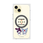 プレミアムスクエアケース with MagSafe［ ELLE×マイメロディ＆クロミ - トリコロールカラーグラフィック8 ］