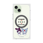 プレミアムスクエアケース with MagSafe［ ELLE×マイメロディ＆クロミ - トリコロールカラーグラフィック8 ］