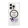 プレミアムスクエアケース with MagSafe［ ELLE×マイメロディ＆クロミ - トリコロールカラーグラフィック8 ］