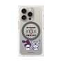 プレミアムスクエアケース with MagSafe［ ELLE×マイメロディ＆クロミ - トリコロールカラーグラフィック8 ］
