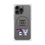 プレミアムスクエアケース with MagSafe［ ELLE×マイメロディ＆クロミ - トリコロールカラーグラフィック8 ］