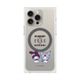 プレミアムスクエアケース with MagSafe［ ELLE×マイメロディ＆クロミ - トリコロールカラーグラフィック8 ］