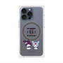プレミアムスクエアケース with MagSafe［ ELLE×マイメロディ＆クロミ - トリコロールカラーグラフィック8 ］
