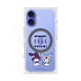 プレミアムスクエアケース with MagSafe［ ELLE×マイメロディ＆クロミ - トリコロールカラーグラフィック8 ］
