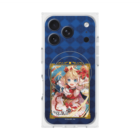 プレミアムスクエアケース with MagSafe［ クイズRPG 魔法使いと黒猫のウィズ - アリエッタ ］