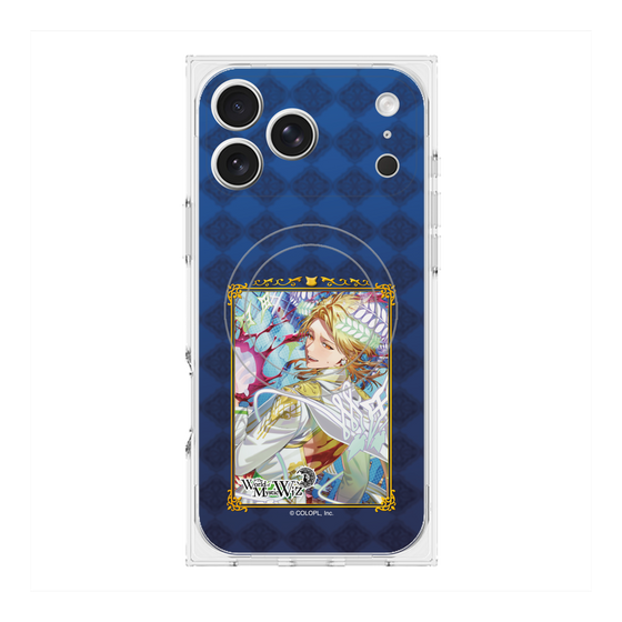 プレミアムスクエアケース with MagSafe［ クイズRPG 魔法使いと黒猫のウィズ - ディオニソスⅫ ］
