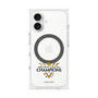 プレミアムスクエアケース with MagSafe［ 福岡ソフトバンクホークス - PERSOL PACIFIC LEAGUE 2025 CHAMOIONS ロゴ - クリア ］