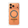プレミアムスクエアケース with MagSafe［ 福岡ソフトバンクホークス - PERSOL PACIFIC LEAGUE 2025 CHAMOIONS ロゴ - クリア ］
