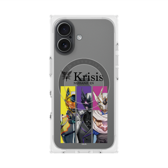 プレミアムスクエアケース with MagSafe［ NIJISANJI EN - Krisis - カットイン ］