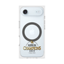 プレミアムスクエアケース with MagSafe［ 福岡ソフトバンクホークス - NIPPON CHAMPIONS 2025 ロゴ - クリア ］