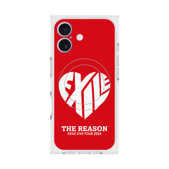 プレミアムスクエアケース with MagSafe［ EXILE LIVE TOUR 2025 "THE REASON" - ハートロゴ ］