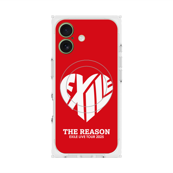 プレミアムスクエアケース with MagSafe［ EXILE LIVE TOUR 2025 "THE REASON" - ハートロゴ ］