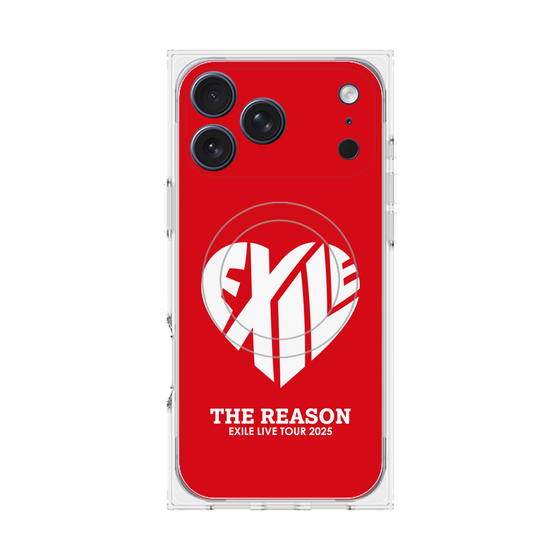 プレミアムスクエアケース with MagSafe［ EXILE LIVE TOUR 2025 "THE REASON" - ハートロゴ ］