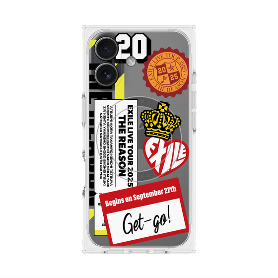 プレミアムスクエアケース with MagSafe［ EXILE LIVE TOUR 2025 "THE REASON" - ステッカー ］