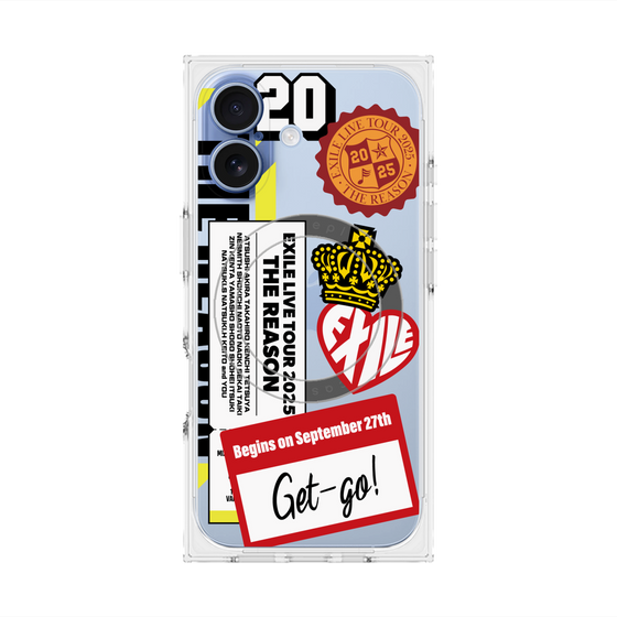 プレミアムスクエアケース with MagSafe［ EXILE LIVE TOUR 2025 "THE REASON" - ステッカー ］