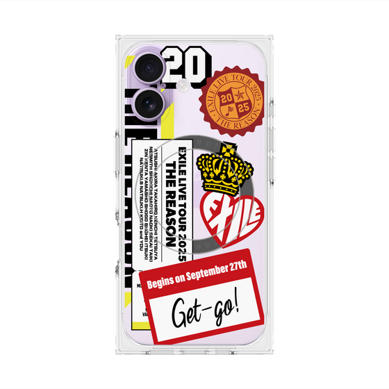 プレミアムスクエアケース with MagSafe［ EXILE LIVE TOUR 2025 "THE REASON" - ステッカー ］