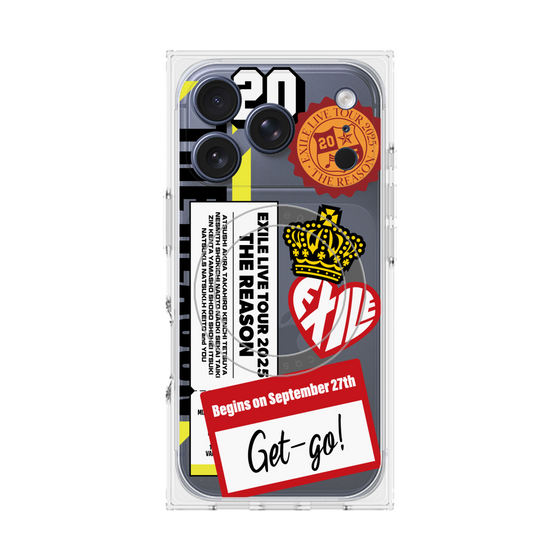 プレミアムスクエアケース with MagSafe［ EXILE LIVE TOUR 2025 "THE REASON" - ステッカー ］