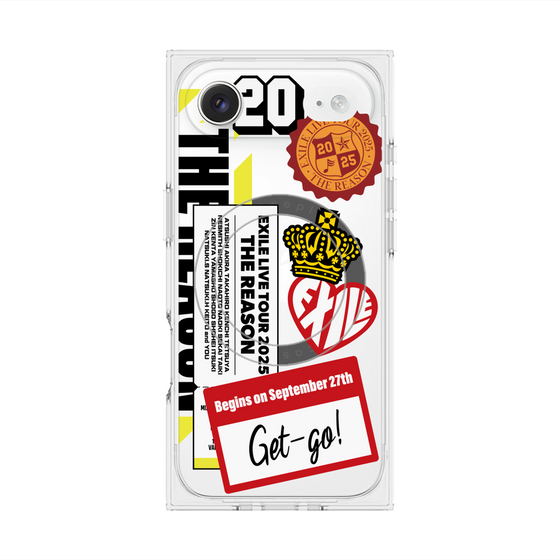 プレミアムスクエアケース with MagSafe［ EXILE LIVE TOUR 2025 "THE REASON" - ステッカー ］