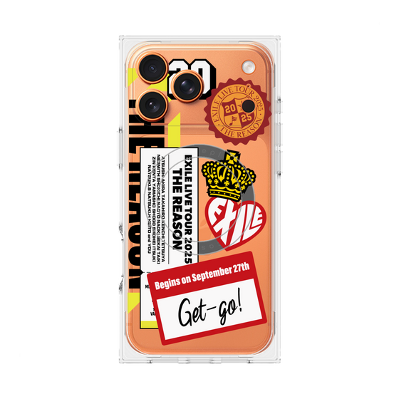 プレミアムスクエアケース with MagSafe［ EXILE LIVE TOUR 2025 "THE REASON" - ステッカー ］