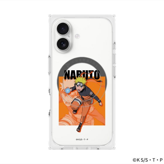 プレミアムスクエアケース with MagSafe［ NARUTO-ナルト- 疾風伝 - うずまきナルト ］