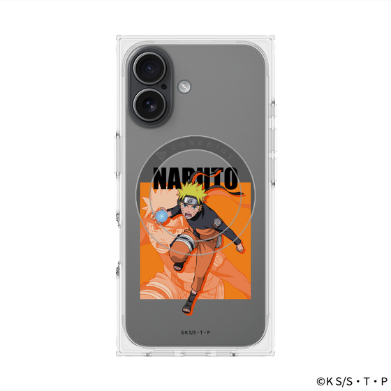 プレミアムスクエアケース with MagSafe［ NARUTO -ナルト- 疾風伝 - うずまきナルト ］