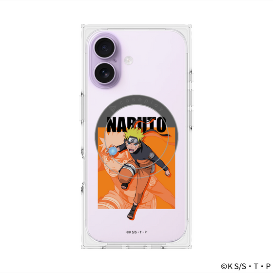 プレミアムスクエアケース with MagSafe［ NARUTO -ナルト- 疾風伝 - うずまきナルト ］