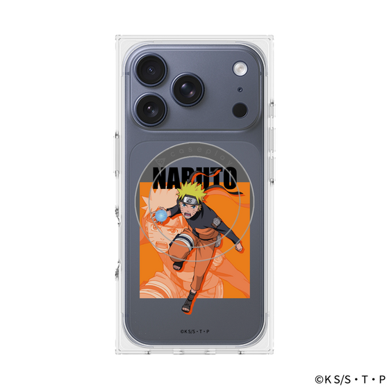 プレミアムスクエアケース with MagSafe［ NARUTO -ナルト- 疾風伝 - うずまきナルト ］