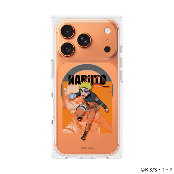 プレミアムスクエアケース with MagSafe［ NARUTO -ナルト- 疾風伝 - うずまきナルト ］