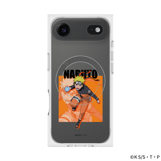 プレミアムスクエアケース with MagSafe［ NARUTO -ナルト- 疾風伝 - うずまきナルト ］