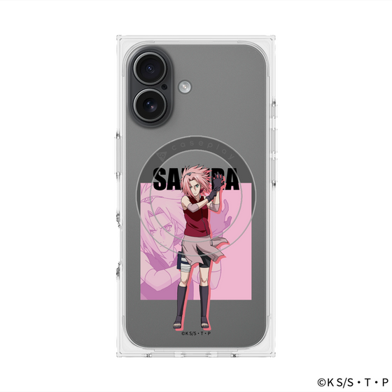 プレミアムスクエアケース with MagSafe［ NARUTO -ナルト- 疾風伝 - 春野サクラ ］