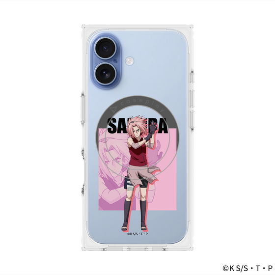 プレミアムスクエアケース with MagSafe［ NARUTO -ナルト- 疾風伝 - 春野サクラ ］