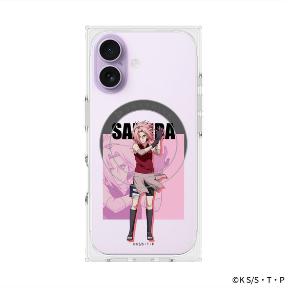 プレミアムスクエアケース with MagSafe［ NARUTO -ナルト- 疾風伝 - 春野サクラ ］