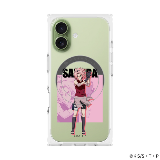 プレミアムスクエアケース with MagSafe［ NARUTO -ナルト- 疾風伝 - 春野サクラ ］