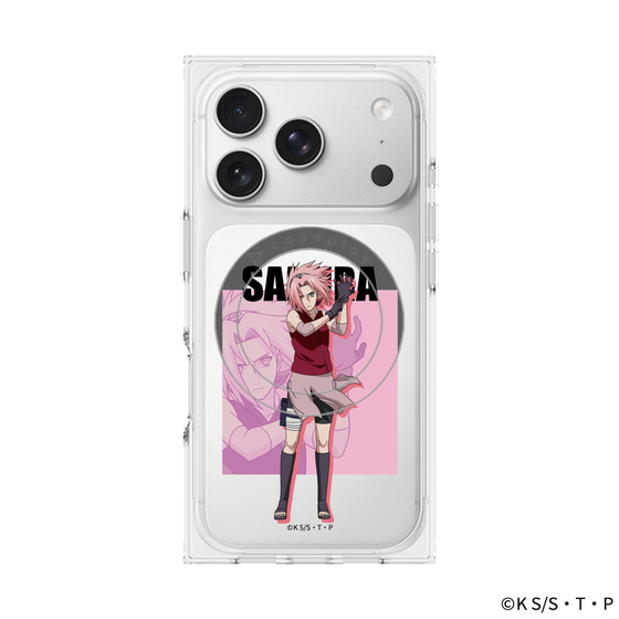 プレミアムスクエアケース with MagSafe［ NARUTO-ナルト- 疾風伝 - 春野サクラ ］