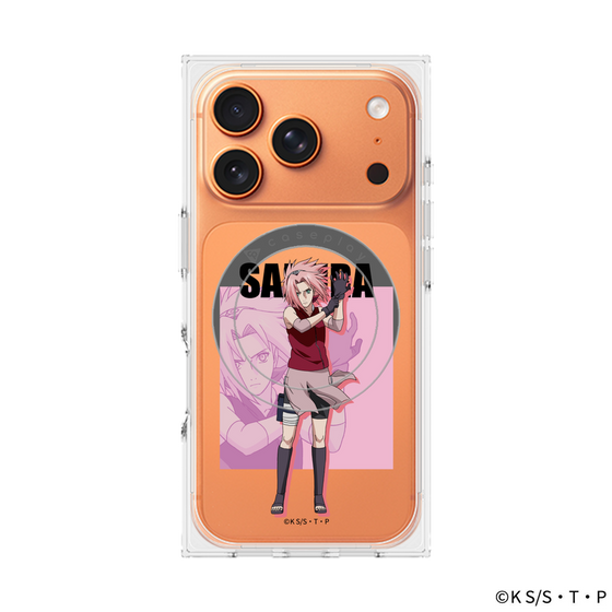 プレミアムスクエアケース with MagSafe［ NARUTO -ナルト- 疾風伝 - 春野サクラ ］