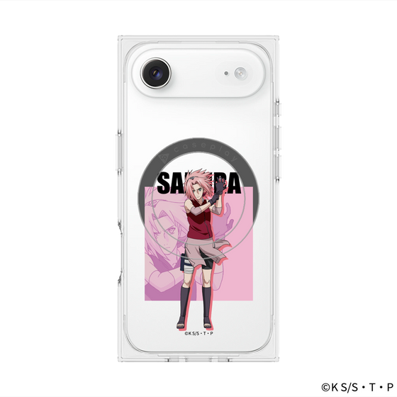 プレミアムスクエアケース with MagSafe［ NARUTO-ナルト- 疾風伝 - 春野サクラ ］