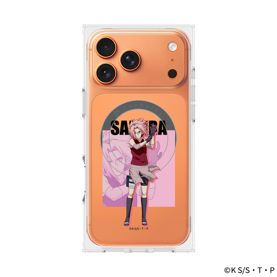 プレミアムスクエアケース with MagSafe［ NARUTO -ナルト- 疾風伝 - 春野サクラ ］