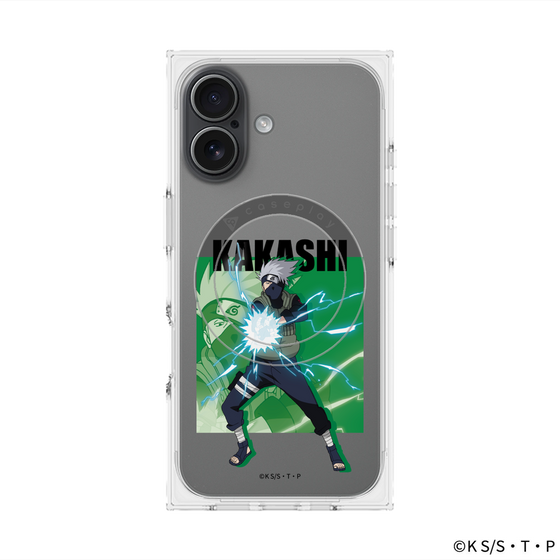 プレミアムスクエアケース with MagSafe［ NARUTO -ナルト- 疾風伝 - はたけカカシ ］