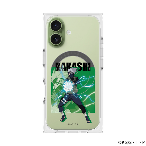プレミアムスクエアケース with MagSafe［ NARUTO -ナルト- 疾風伝 - はたけカカシ ］