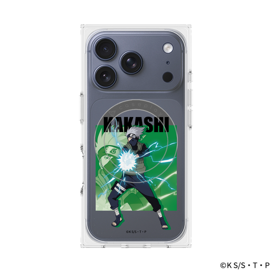 プレミアムスクエアケース with MagSafe［ NARUTO -ナルト- 疾風伝 - はたけカカシ ］