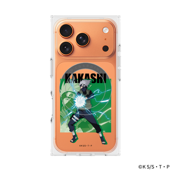 プレミアムスクエアケース with MagSafe［ NARUTO -ナルト- 疾風伝 - はたけカカシ ］