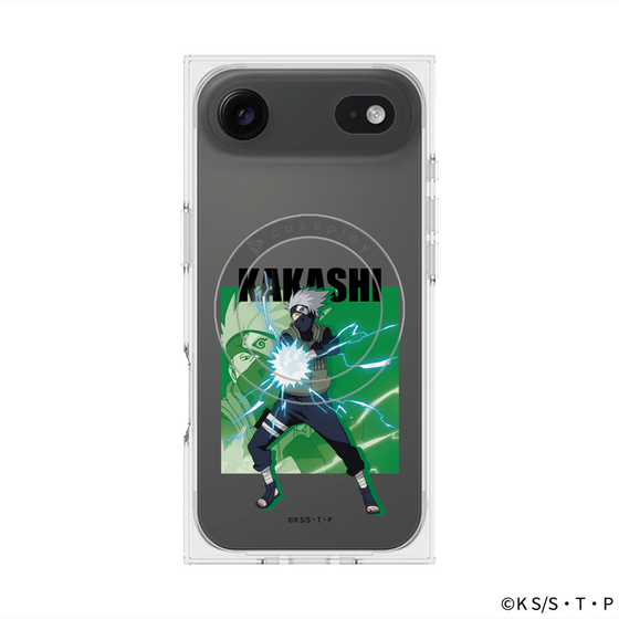 プレミアムスクエアケース with MagSafe［ NARUTO -ナルト- 疾風伝 - はたけカカシ ］
