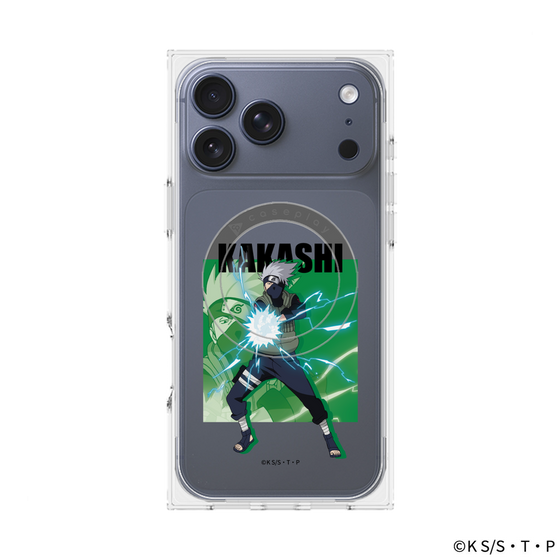 プレミアムスクエアケース with MagSafe［ NARUTO -ナルト- 疾風伝 - はたけカカシ ］