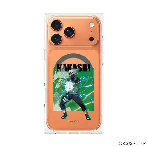 プレミアムスクエアケース with MagSafe［ NARUTO -ナルト- 疾風伝 - はたけカカシ ］