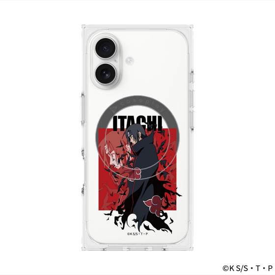 プレミアムスクエアケース with MagSafe［ NARUTO-ナルト- 疾風伝 - うちはイタチ ］